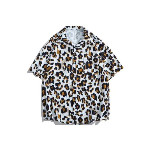 BONAS Shirt Unisex Leopard Print