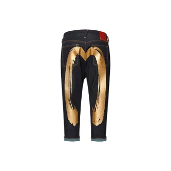 EVISU Jeans Men Denim Blue