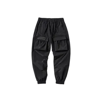 ENSHADOWER Casual Pants Fall Unisex Black