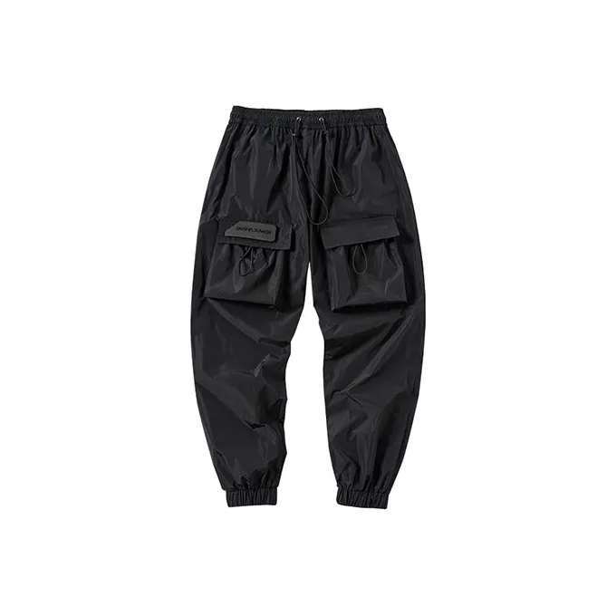 ENSHADOWER Casual Pants Fall Unisex Black-0