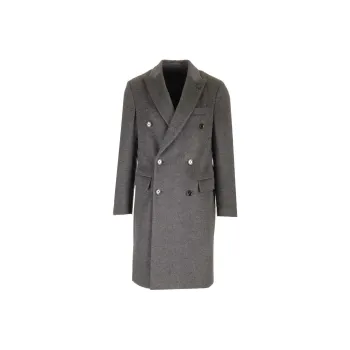 LARDINI Double Breasted Mid Length Coat