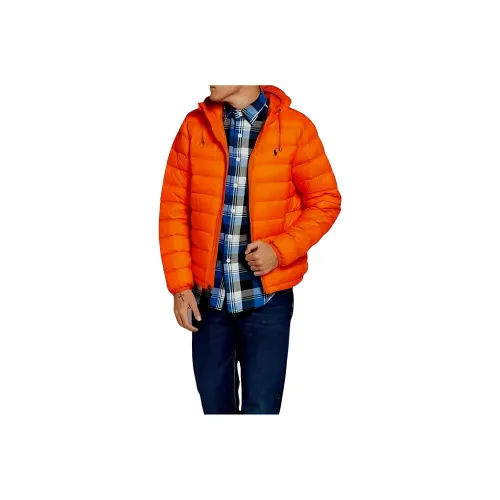 Polo Ralph Lauren Down Jacket Men's Saffron