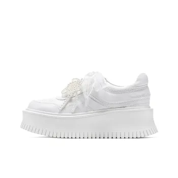 GG CC Cushioning, Abrasion Resistant, Height Increasing Low Top Skateboard Shoes Women's