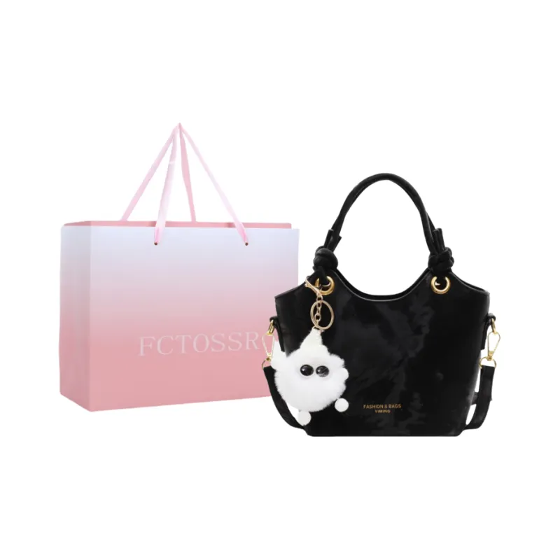 FCTOSSR PU Handbag Women's Silver/Black/Coffee/Beige/Pink-5