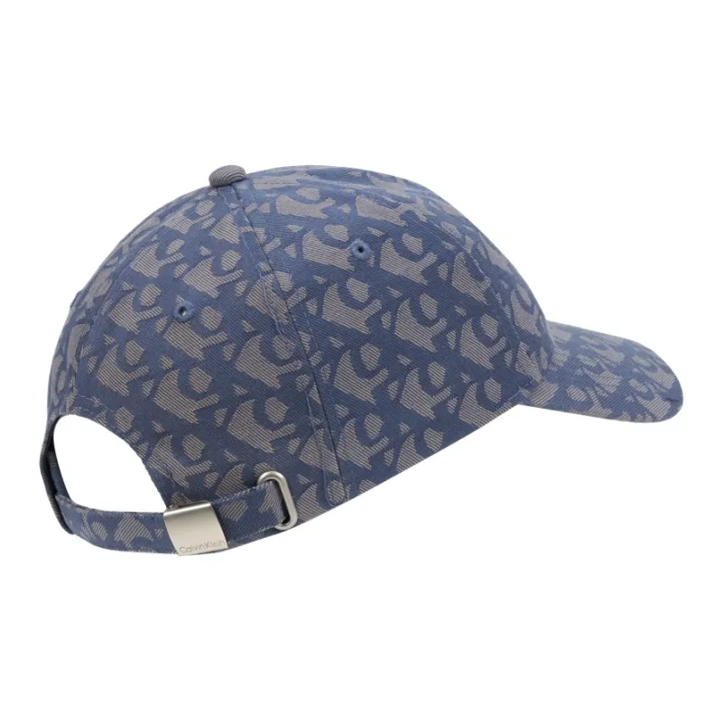 CALVIN KLEIN Polyester Baseball Caps Unisex Elegant Gray-2