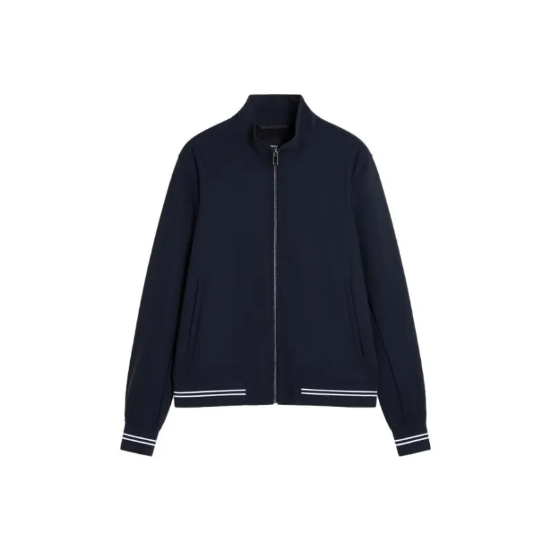 THEORY Precision Ponte Jackets Coats Men's Navy Blue-0