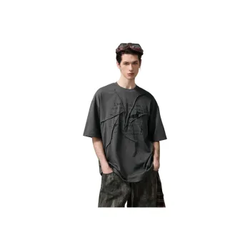 Organic Emotion T Shirt Unisex Charcoal Black
