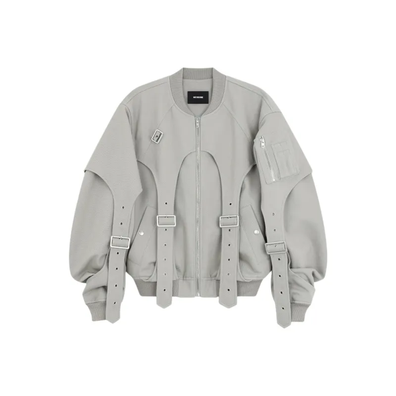 WE11DONE Jackets Unisex Gray-0