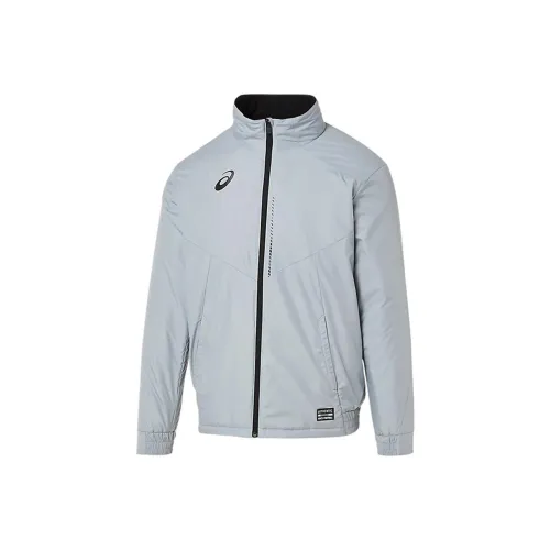 Asics Jackets & Coats Men's Gray