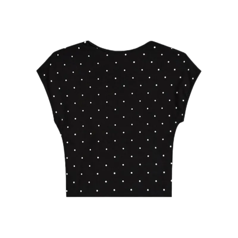 ABBY GODDESS T Shirt Women's Black-1
