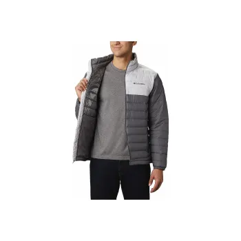 Columbia Powder Lite Jacket Jacket Men's Gray