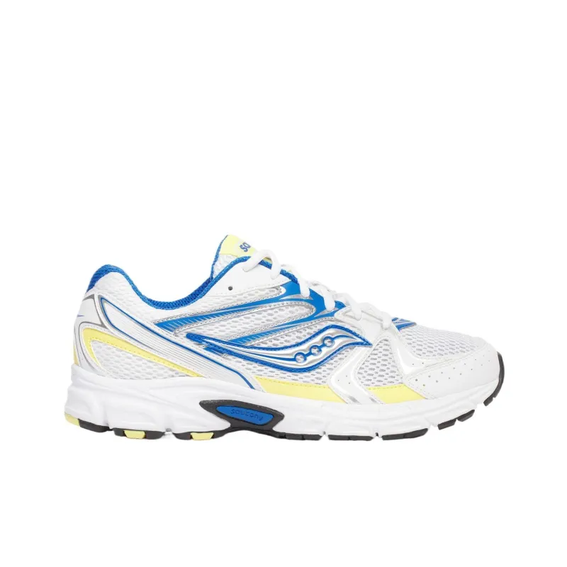 Saucony Grid Ride Millennium White Blue Yellow-1