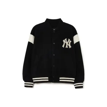 MLB MLB College Style Series Baseball Jacket Unisex Black