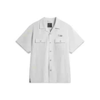 LiNing Shirt Men's Geological Gray Stripes