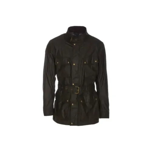 Belstaff Trialmaster Waxed Belted Jacket