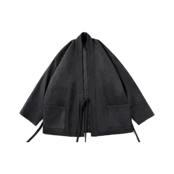 S CREST Jackets Coats Unisex Dark Gray