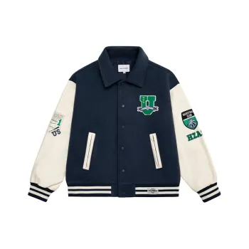 URBAN STANDARD Baseball Jacket Men's Navy Blue