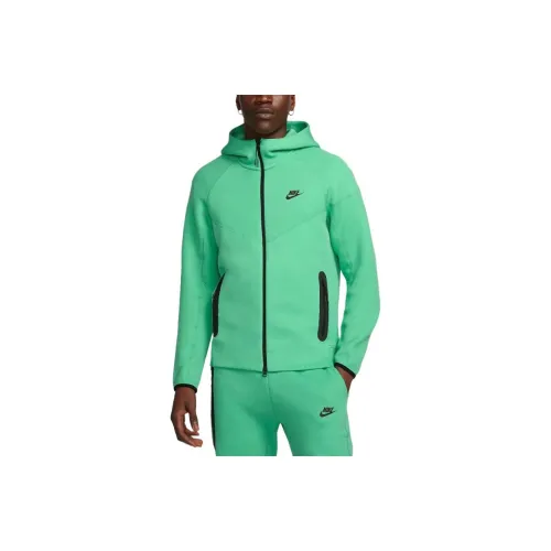 Nike Sportswear grey Fleece Windrunner Jackets & Coats Men's Green