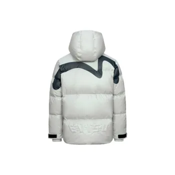 EVISU Down Jackets Men Silver Gray