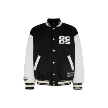 GCDS Two Toned Long Sleeved Bomber Jacket