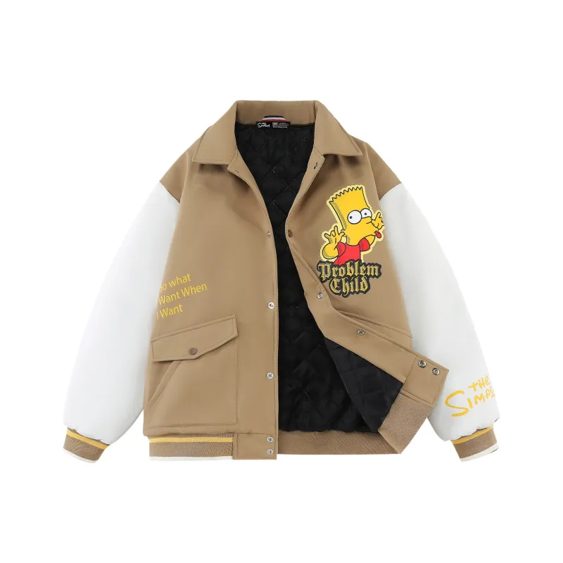 The Simpsons Puffer Jacket Unisex-9