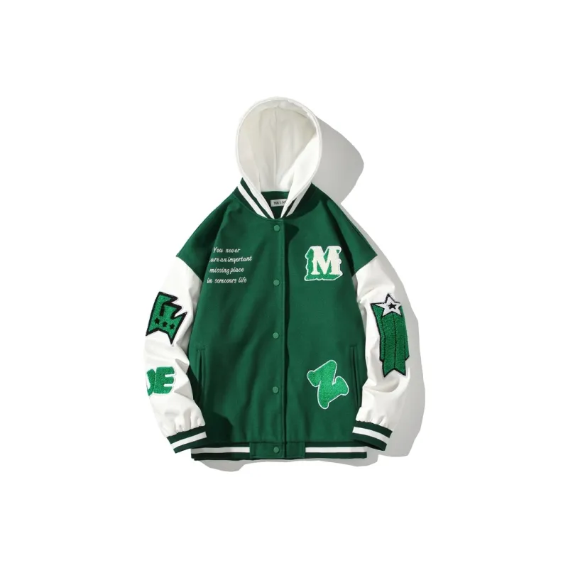YooMore Baseball Jacket Coat Unisex-5