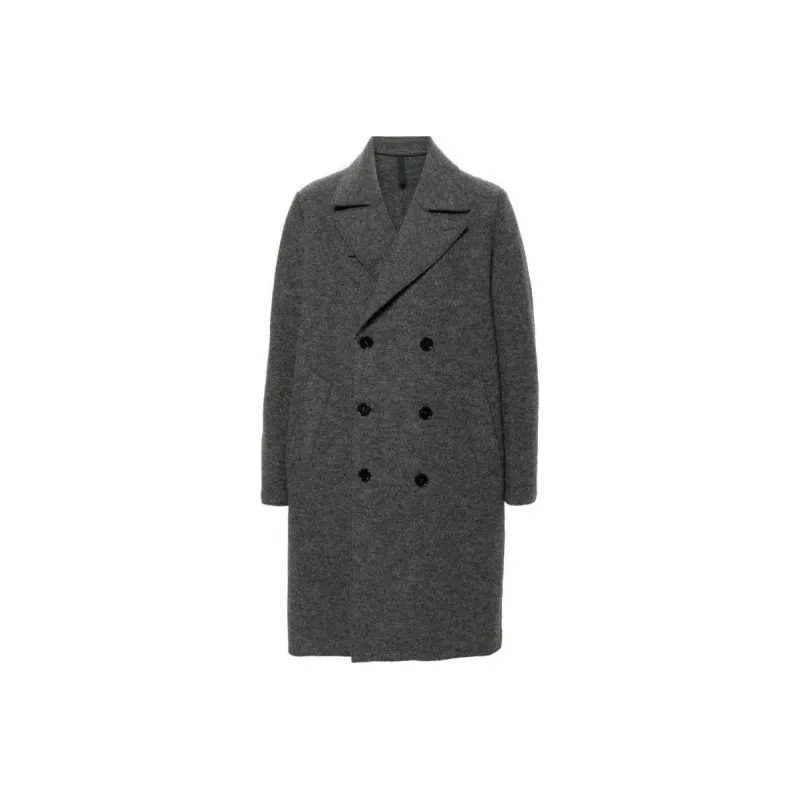HARRIS WHARF LONDON Virgin Wool Peacoat-0