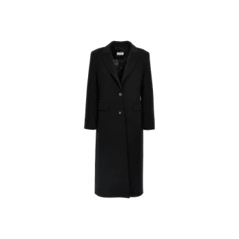 Alberto Biani Coats Men's Black