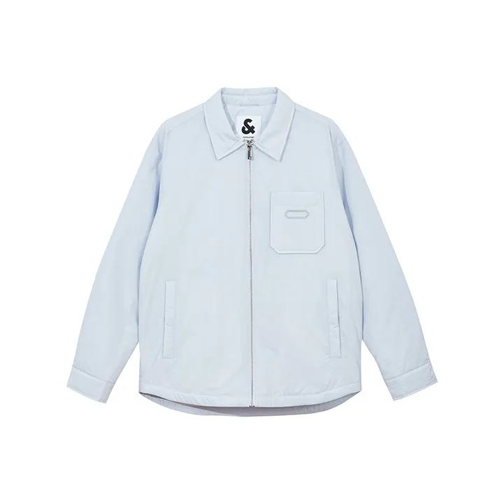 JACK JONES· Lapel Top Coat Unisex Light Blue-0