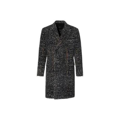 ANDREW MACKENZIE FW24 Coats Men's Black Gray