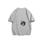[100% cotton]Heather Gray (Tf Graffiti King Chest Logo_tf Graffiti King Back Logo)