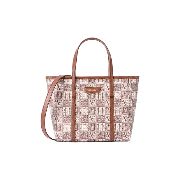 VANESSA HOGAN Synthetic Leather Tote Bag, Shopping Bag, One Shoulder Handbag Women's Multicolor-10