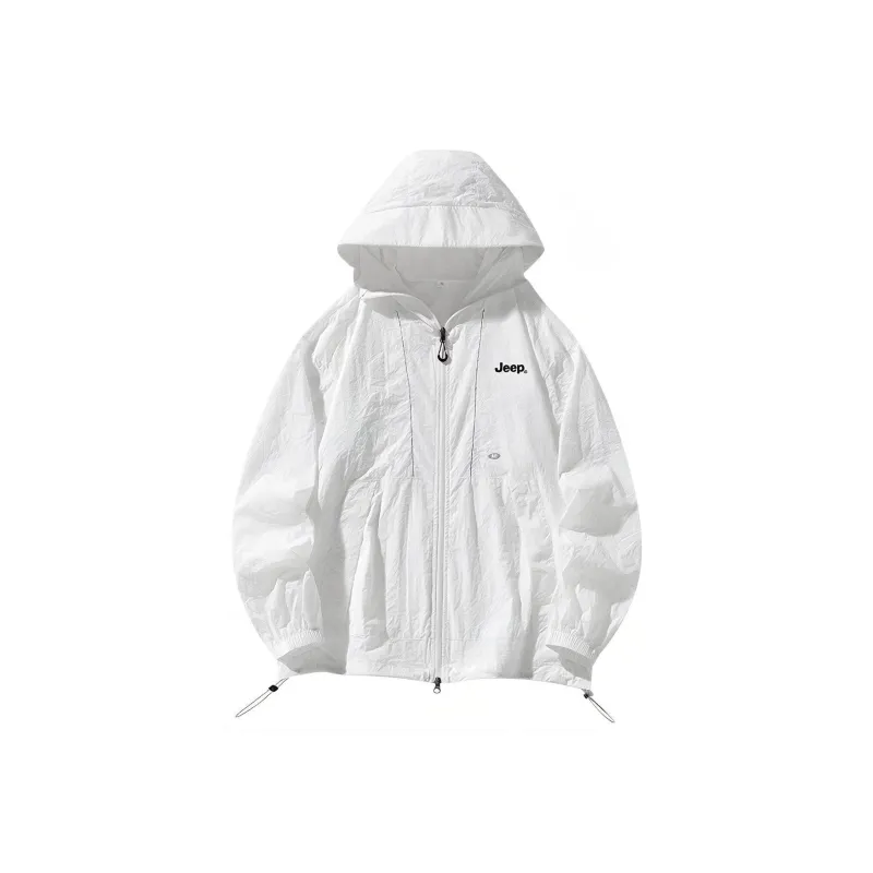 Jeep Hooded Coat With Sun Protection Features Unisex-0