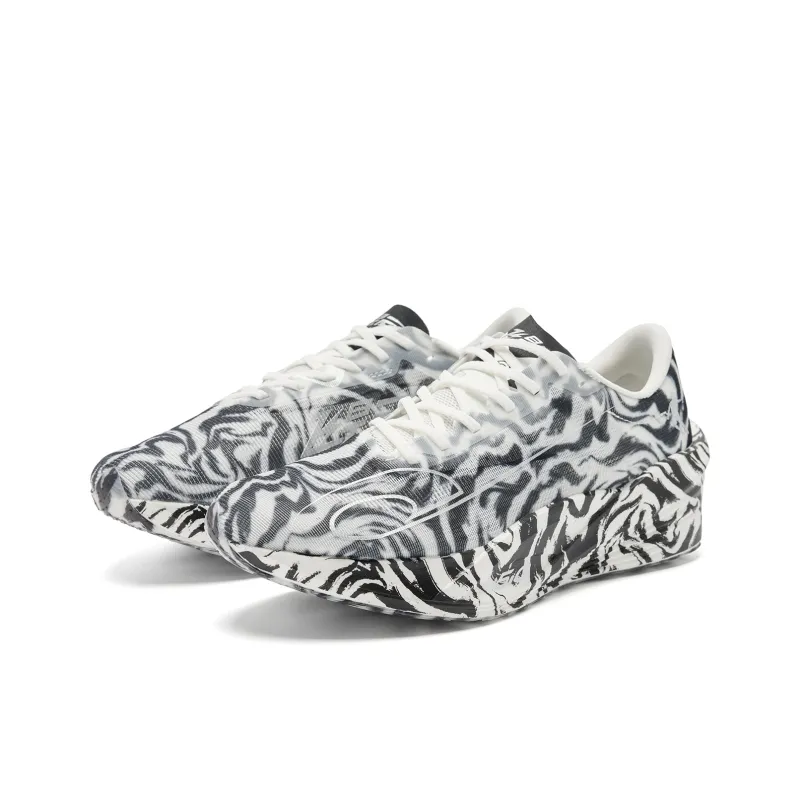 QIAODAN Phantom PB5.0 Running Shoes Men Low Top Black/Ivory-2