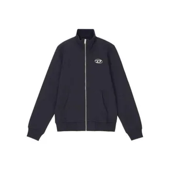 DIESEL S Ginni Zip OD High Neck Sweatshirt