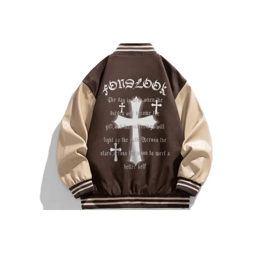 FONDLOOK Baseball Jacket Unisex
