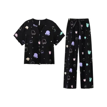 Ta Yan Pajama Set Women's Black