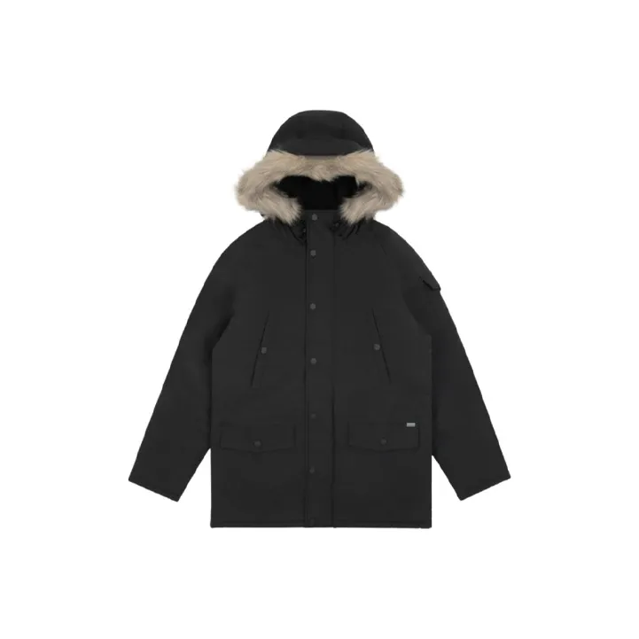 Carhartt WIP Parka Coats Men Black-0