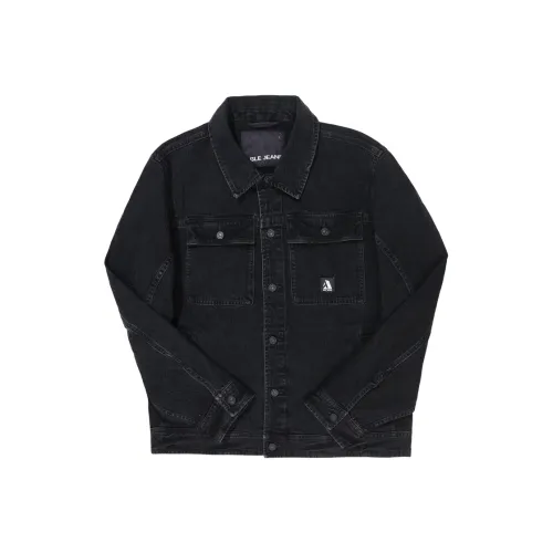 ABLE JEANS Jackets Coats Men's Deep Meteorite Gray