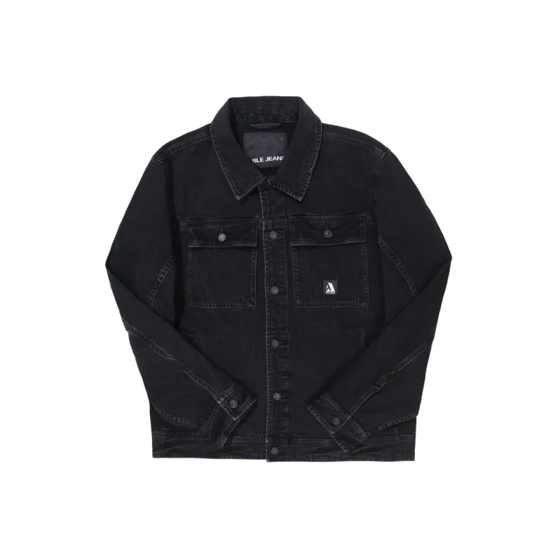 ABLE JEANS Jackets Coats Men's Deep Meteorite Gray-0