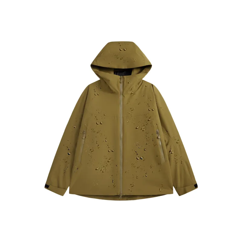 JUNGLE PANDA Water Resistant Windproof Breathable Wear Resistant Warm Windbreaker Jacket Unisex-0