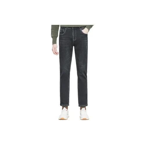 Red Bean Jeans Men's Volcanic Gray