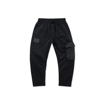 LiNing Sports Basketball Collection Cargo Pants Men Black