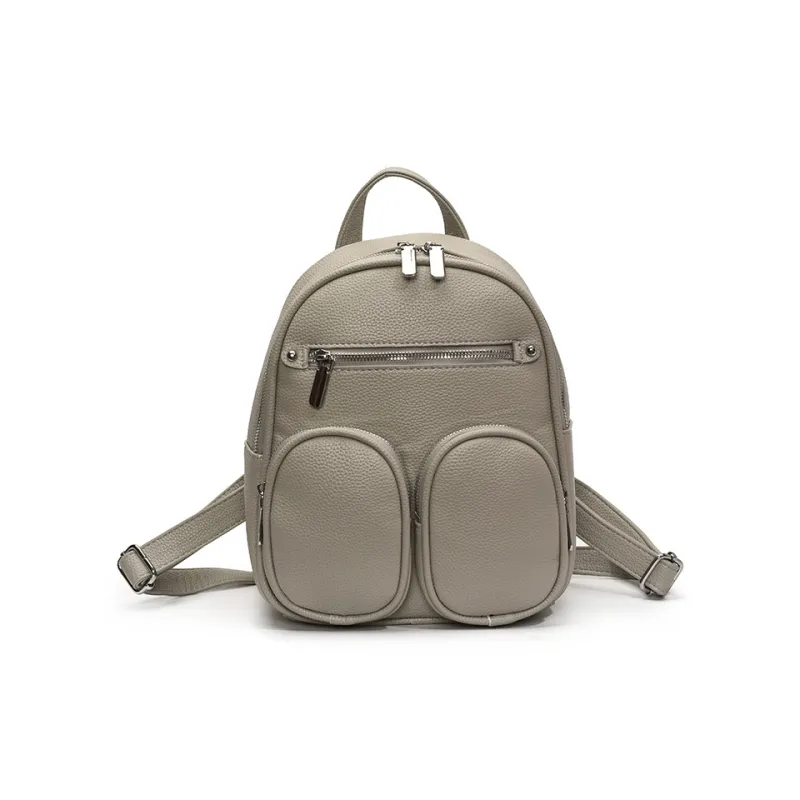 Wenpercy PU Backpack Women's Multicolor-6