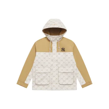 MLB Monogram New York Yankees SS25 Jacket Unisex White/Khaki
