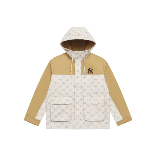 MLB Monogram New York Yankees SS25 Jacket Unisex White/Khaki