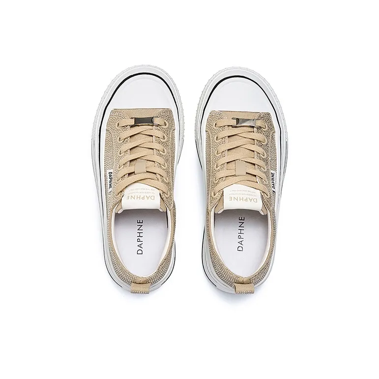 DAPHNE Anti Slip Wear Resistant Low Top Skateboard Shoes Women's-11