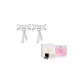 Sparkling Affection Stud Earrings[Counter Box Limited Edition+3D Effect Greeting Card]