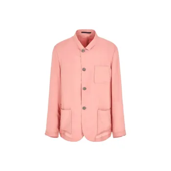GIORGIO ARMANI FW23 Jackets Coats Men's Pink