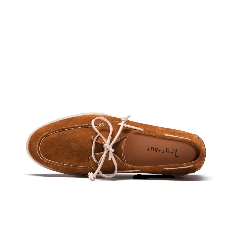 TRUFFAUT Breathable Soft Sole Loafers Boat Shoes Men's-10